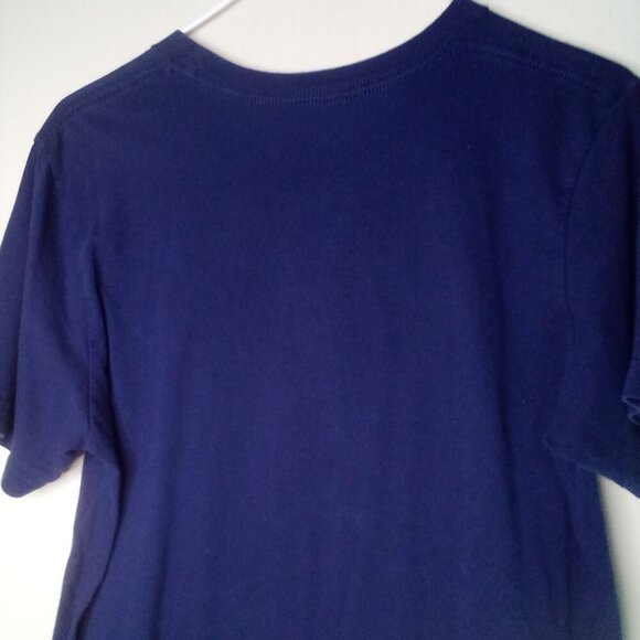 Netflix Stranger Things Shirt Women M Scoops Ahoy Short Sleeve Sailor Blue Red - Picture 13 of 14